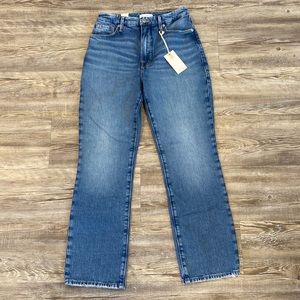 GOOD AMERICAN GOOD ICON CROP IN INDIGO259